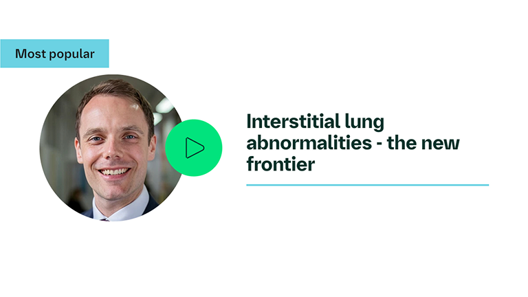 Interstitial lung abnormalities - the new frontier