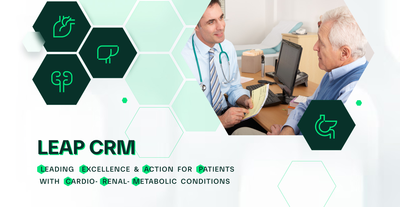 LEAP CRM homepage banner