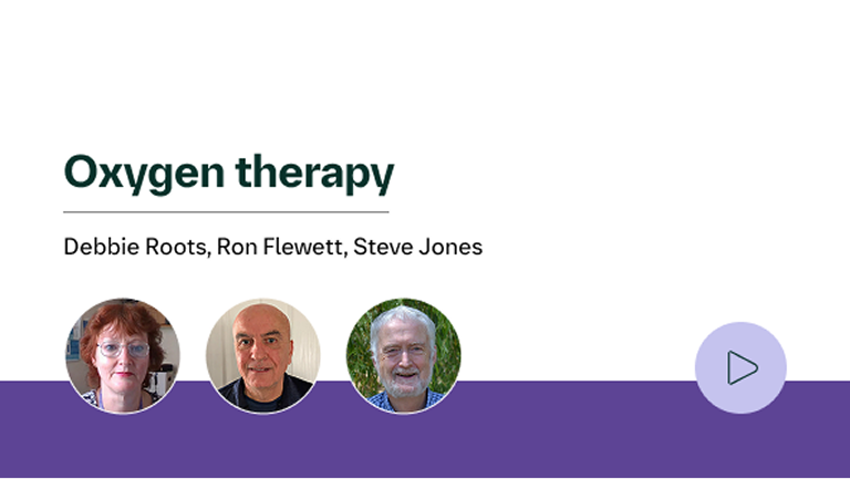 Oxygen therapy 