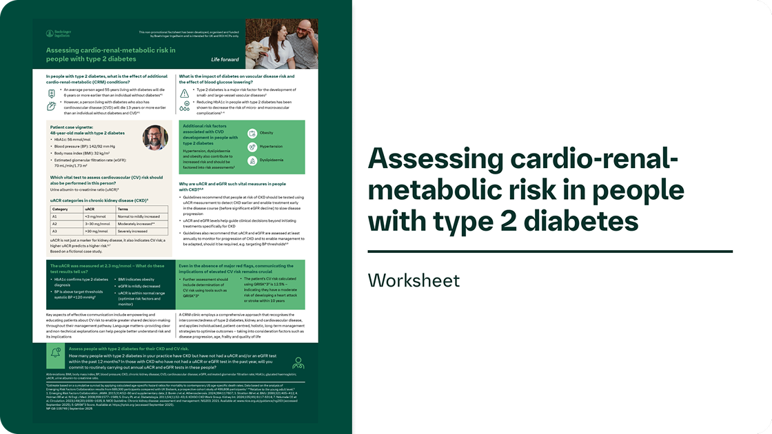 CRM Risk Assessment in T2DM
