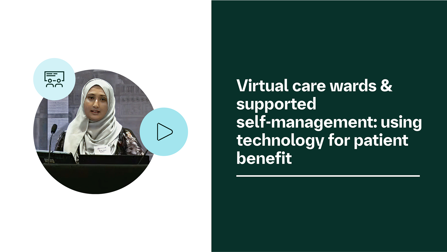 Virtual care wards & supported self-management