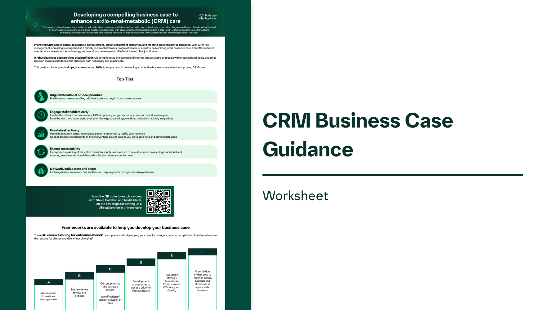 CRM Business Case Guidance